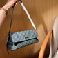 GEM246 New arrive fashion blue khaki color bag for woman beautiful gift to choose  30×14×12cm