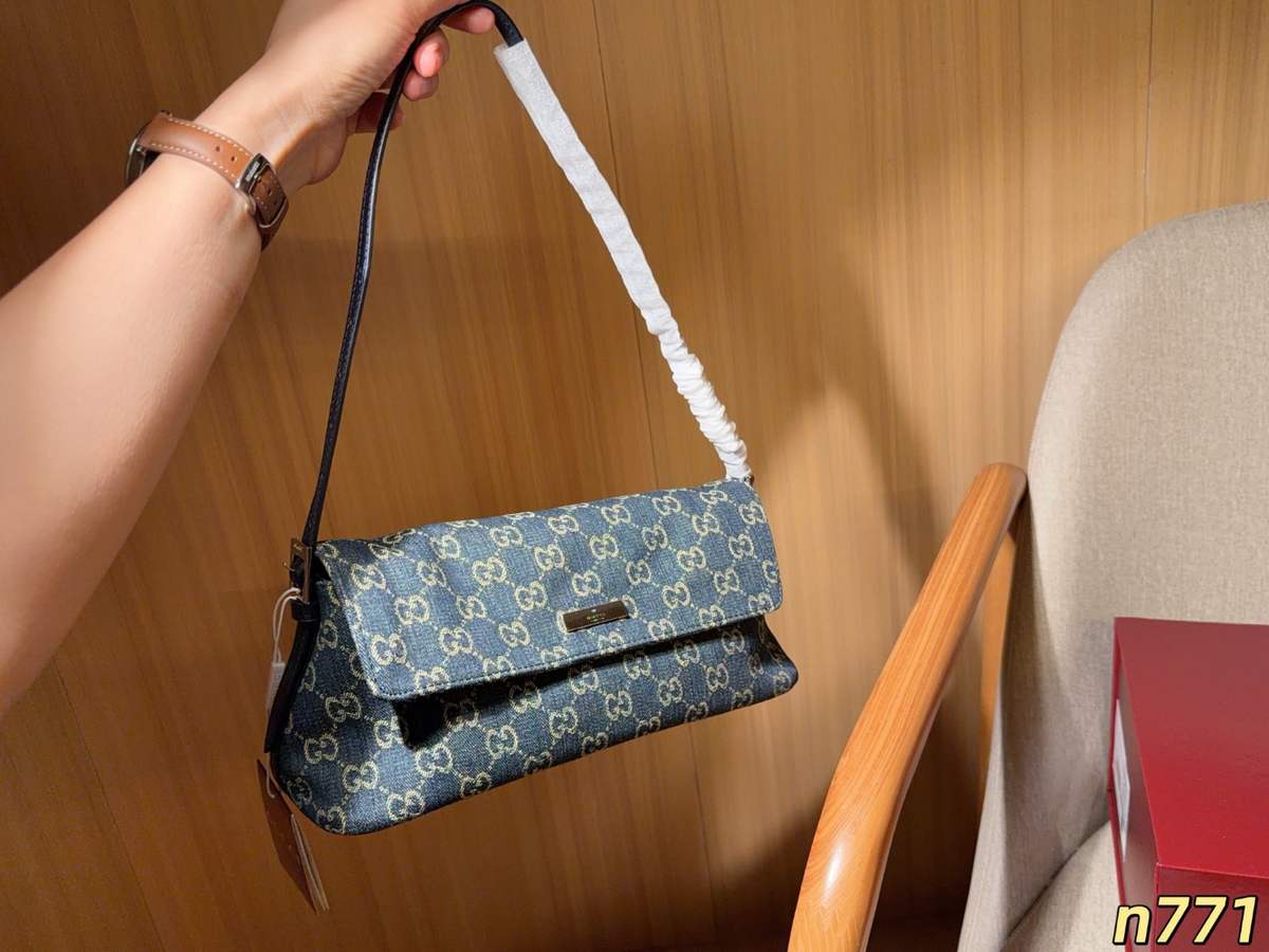 GEM246 New arrive fashion blue khaki color bag for woman beautiful gift to choose  30×14×12cm