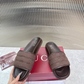 GEM166 New fashionable black blue brown women's shoes men's shoes available in various colors beautiful slippers excellent gift items