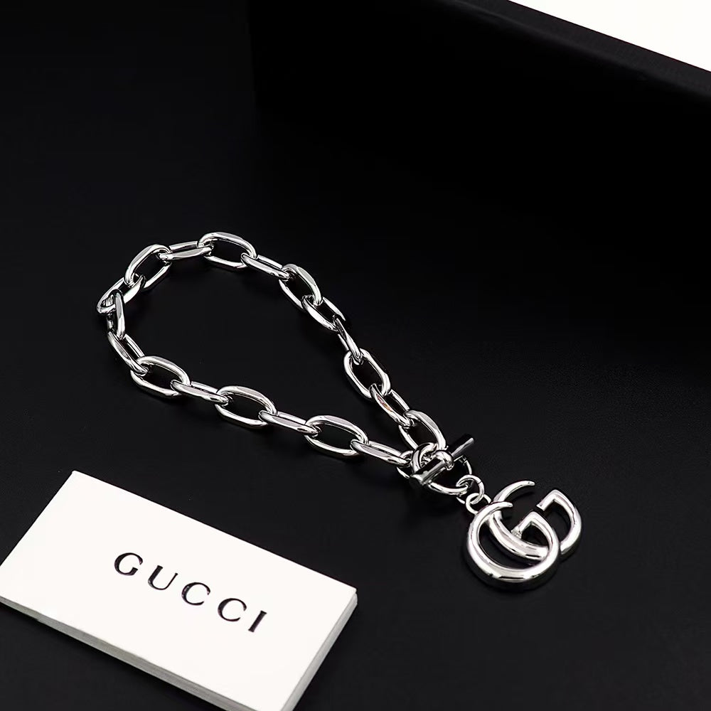 GEM149 Silver and Gold Color New Arrive Fashion Design  Bracelet Charm for Women Jewelry