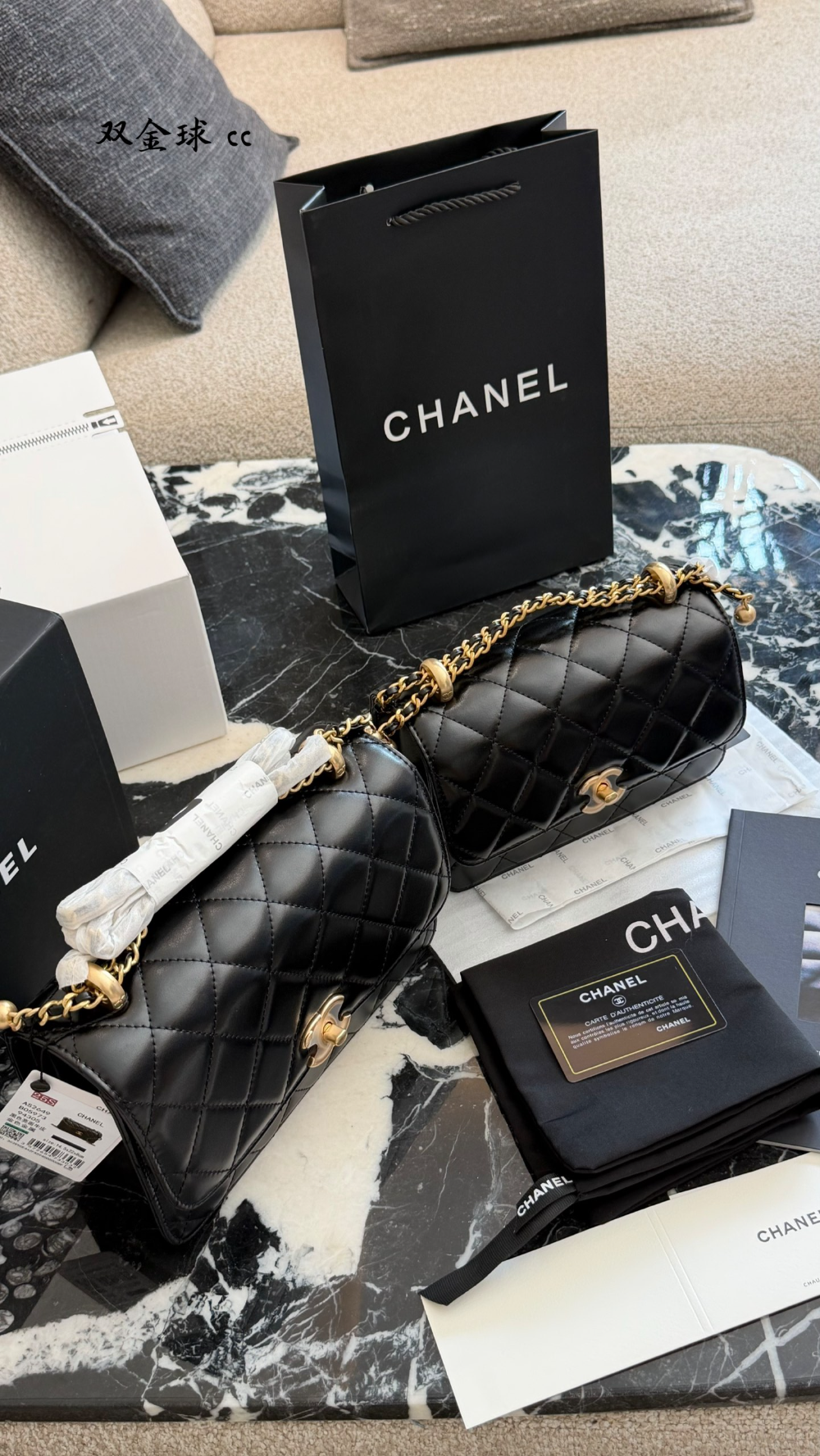 CEM385 New arrive fashion black white color bag for woman beautiful gift to choose 2 size