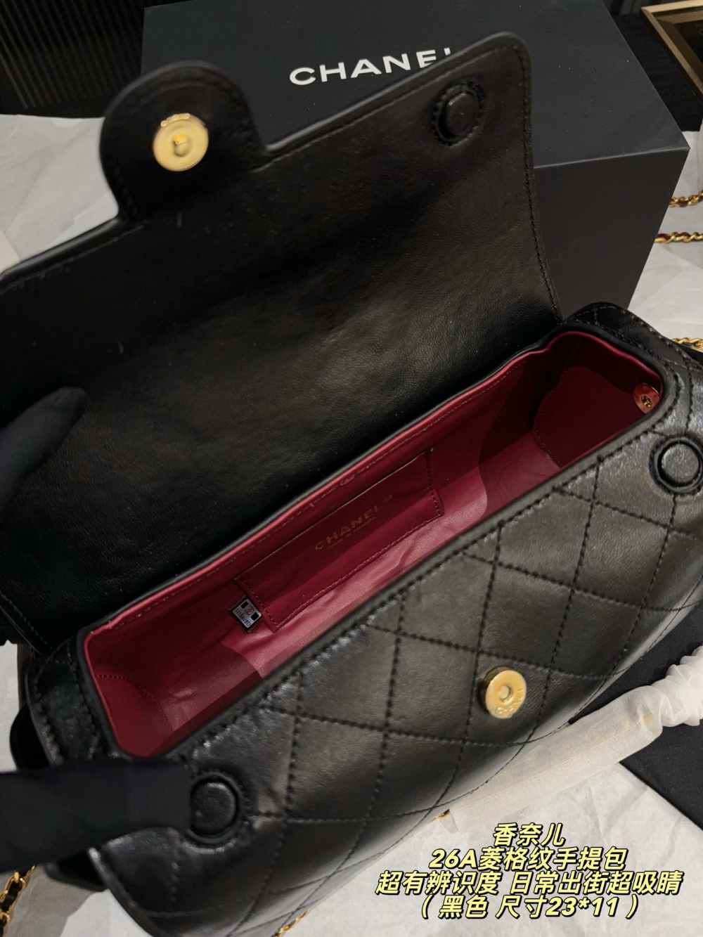 CEM303 New arrive fashion white khaki black red  bag for woman hands bag beautiful gift to choose gift 23*11cm