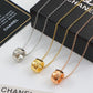 CEM233 New Arrive Fashion Diamond-patterned Necklace Necklce for Woman Titanium Steel Material Jewelry To Choose Gift