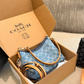 COEM06 New arrive fashion black blue bag for woman hands bag beautiful gift to choose gift 20cm
