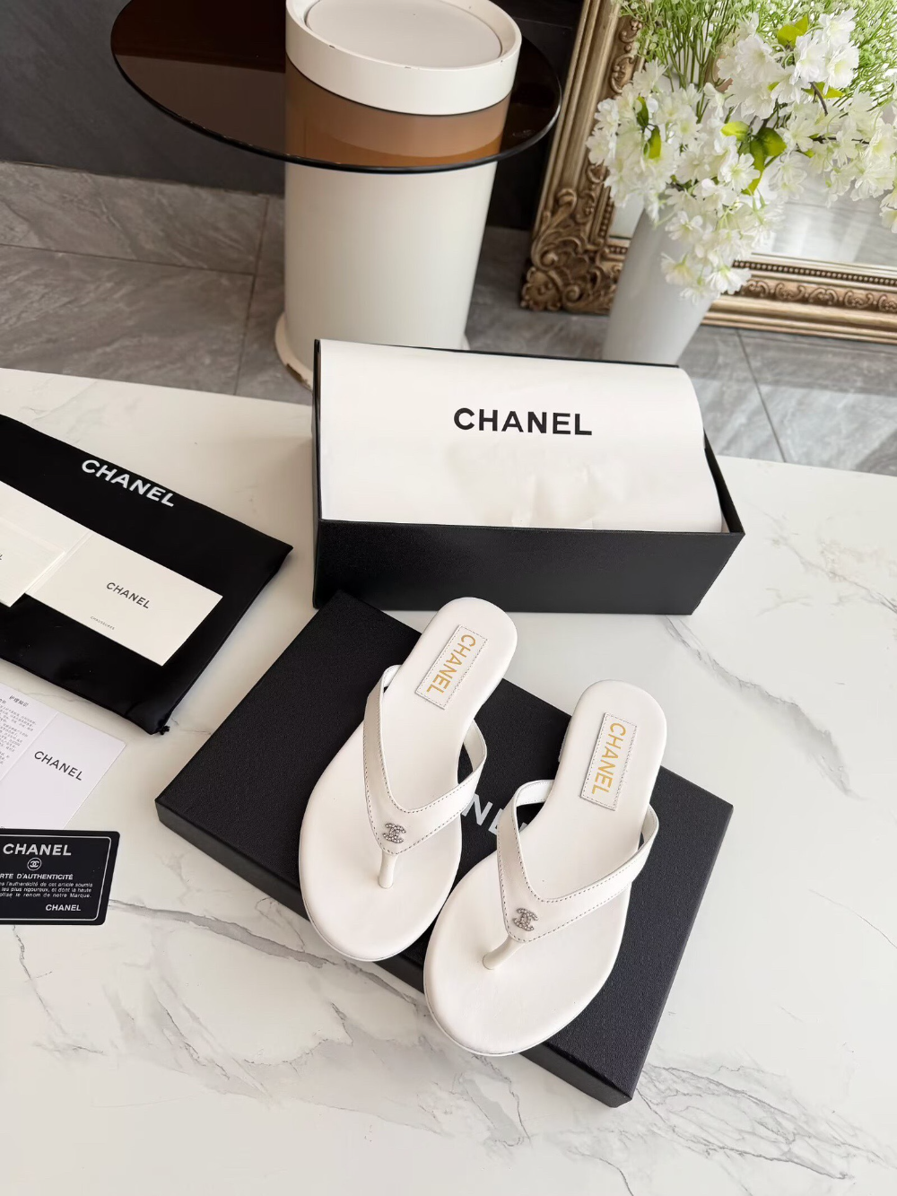 CEM338 New arrive fashion black white shose for woman beautiful Slippers gift to choose