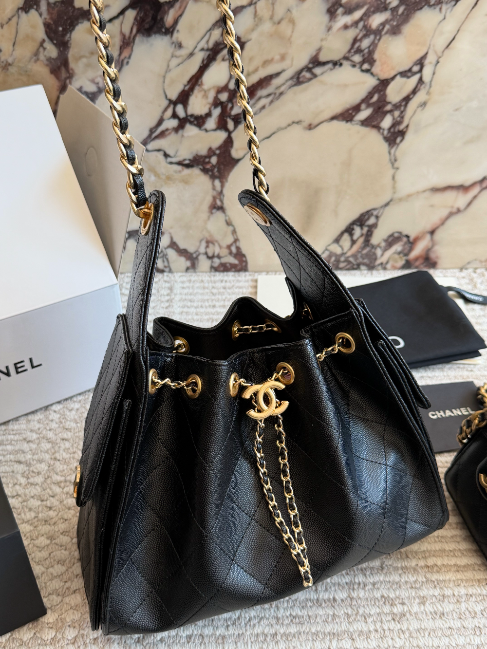 CEM269 New arrive fashion black white  pink  bag for woman hands bag beautiful gift to choose gift 2 size
