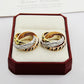 CEM165 Designer For Women love Ring Gold Sliver men rings jewelry with stones
