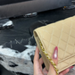 CEM357 New arrive fashion red black  brown khaki pink color bag for woman beautiful gift to choose 19*12cm