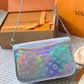 LEM611 New arrive fashion silver color bag for woman beautiful gift to choose 24*15cm
