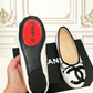 CEM363 Designer women's shoes women's flat shoes black white khaki colors high quality sizes 34 to 42