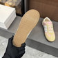 DEM326 Womens  men  Shoes Fashion Female Luxury Designer yellow Ladies shoes size 35-45