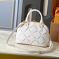 LEM487 New arrive fashion white brown pink bag for woman hands bag beautiful gift to choose gift 23.5 x 17.5 x 11.5 cm