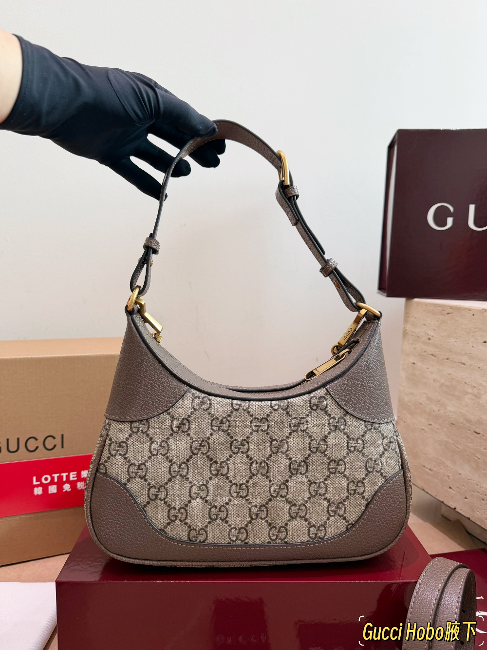 GEM225 New arrive fashion brown color bag for woman beautiful gift to choose size 25*18cm