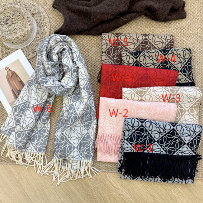 WEM01 luxury Designer Cashmere Scarf Winter Women Long Scarf Quality Headband Fashion Men brand Scarves Classic Printed Check Big Plaid Shawls Soft comfortable gift 65*180CM