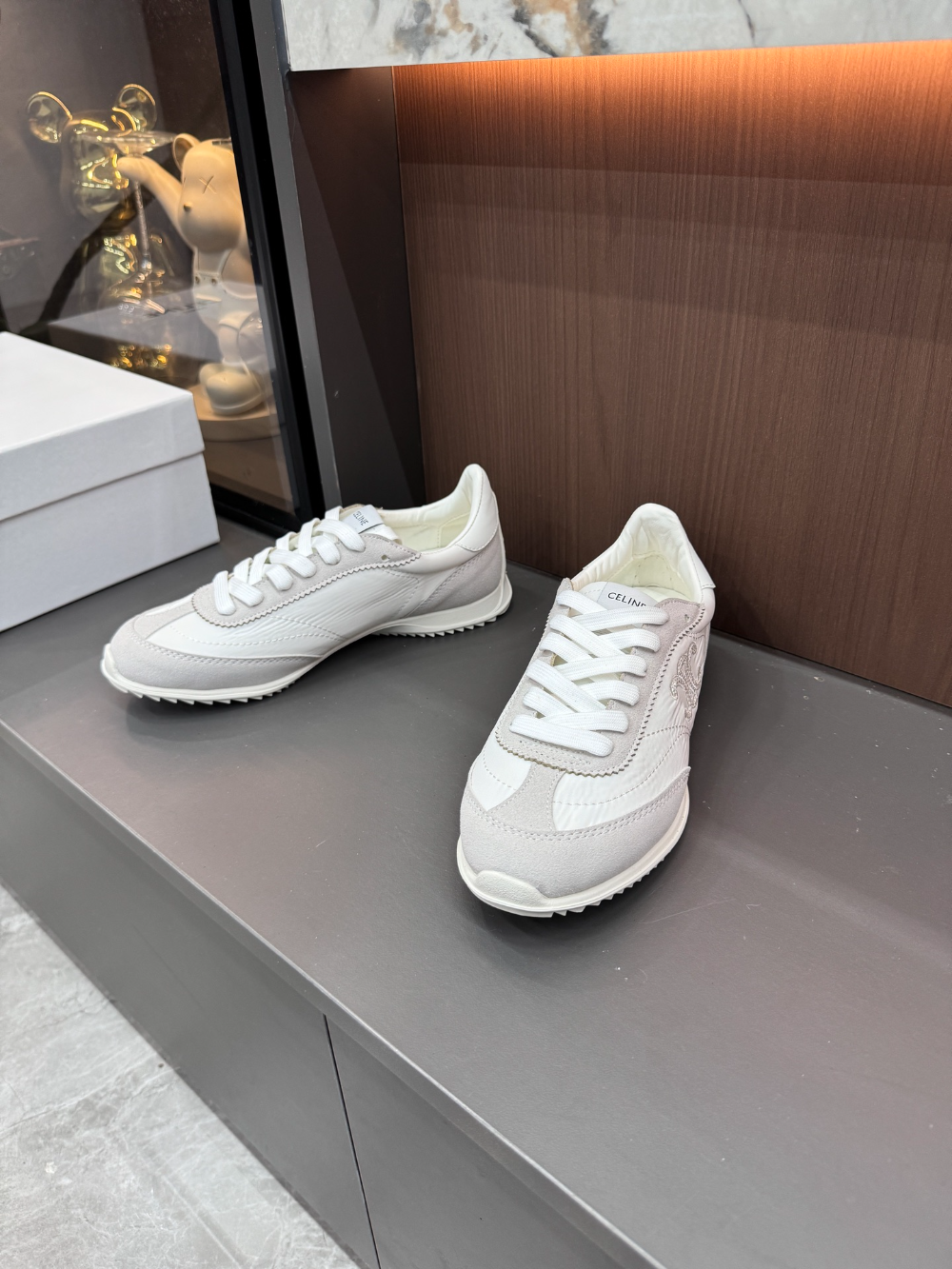 CLEM43 fashion 2 color  shose for woman black grey brown color  beautiful gift to choose