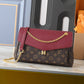 LEM336 Hot sale fashion black bag for woman hand bag beautiful gift  big size 30cm