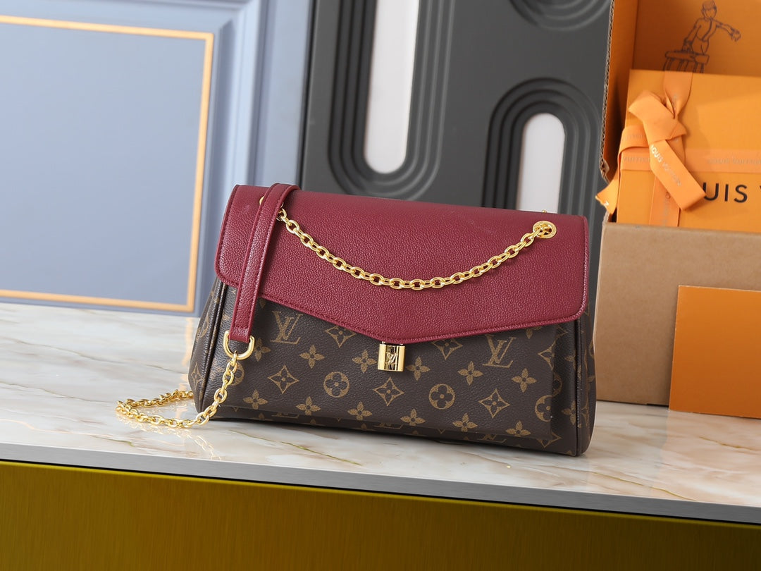 LEM336 Hot sale fashion black bag for woman hand bag beautiful gift  big size 30cm
