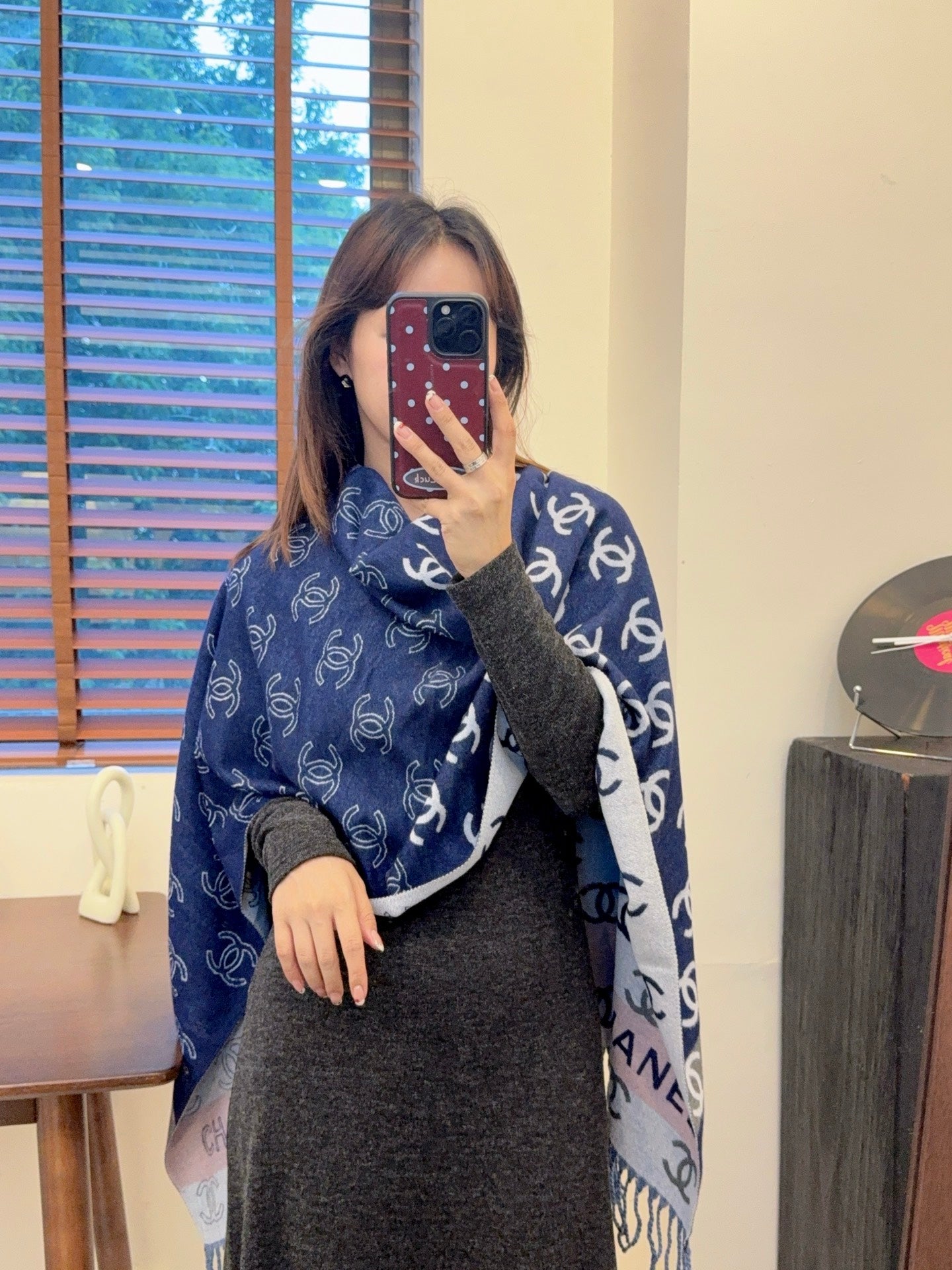 CEM172 Designer Scarf Winter Scarf pashmina for Designers warm Scarfs Fashion Classic Women imitate Cashmere Wool Long Shawl Wrap 65*180cm