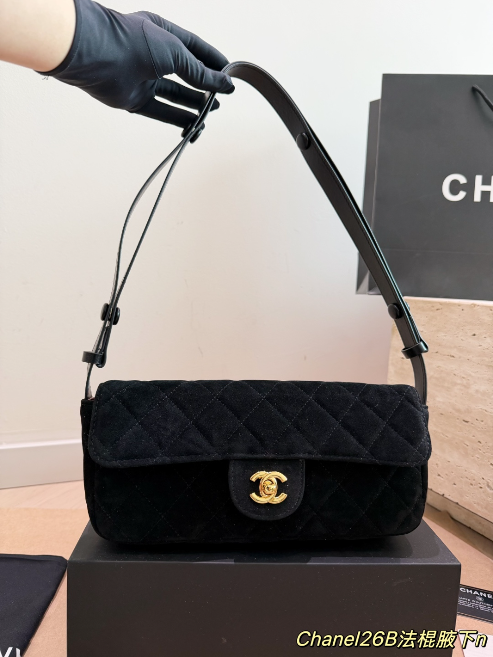 CEM486 New arrive fashion black red khaki bag for woman hands bag beautiful gift to choose gift 25*11cm