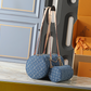LEM408 New arrive fashion bag for woman Denim fabric handbag beautiful gift to choose gift 27.0 x 11.0 x 13.0cm