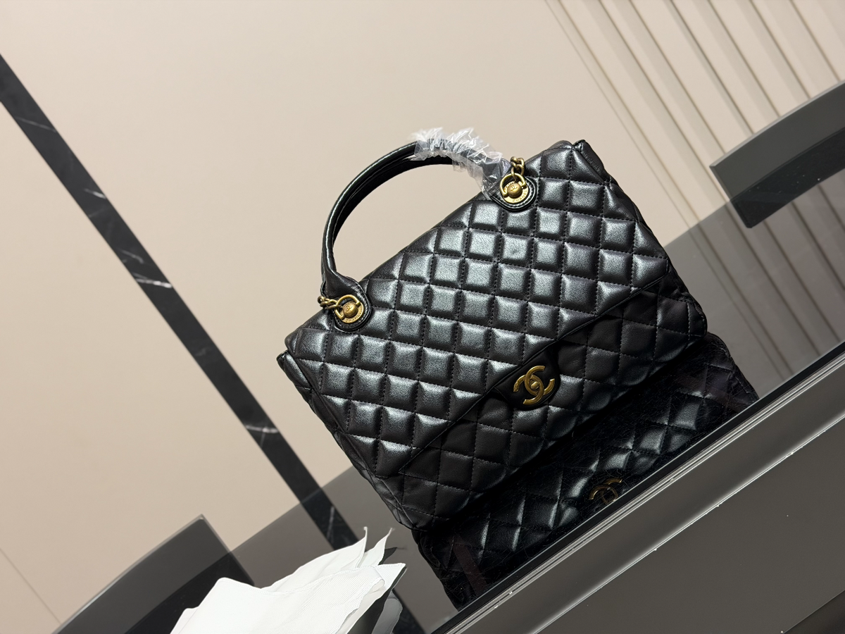 CEM371 New arrive fashion black color bag for woman beautiful gift to choose size 33*25cm