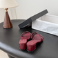 CEM312 New trendy slippers featuring a simple double-ring design are elegant and versatile perfect for summer and available in multiple colors
