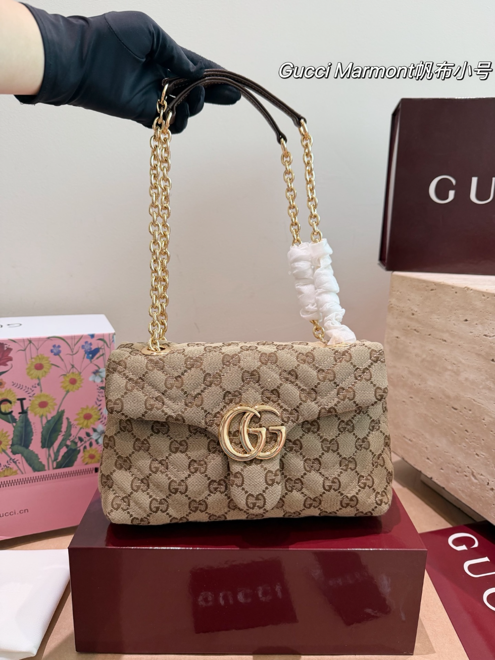 GEM253 New arrive fashion khaki bag for woman hands bag beautiful gift to choose gift 3 size