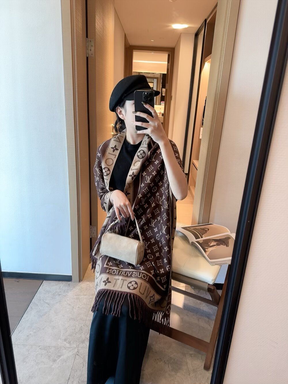 LEM285 New top Women Man Designer Scarf fashion brand 100% Cashmere Scarves For Winter Womens and mens Long Wraps Size 196*65CM gift