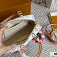 LEM517 New arrive fashion white brown bag for woman hands bag beautiful gift to choose gift 27*19cm
