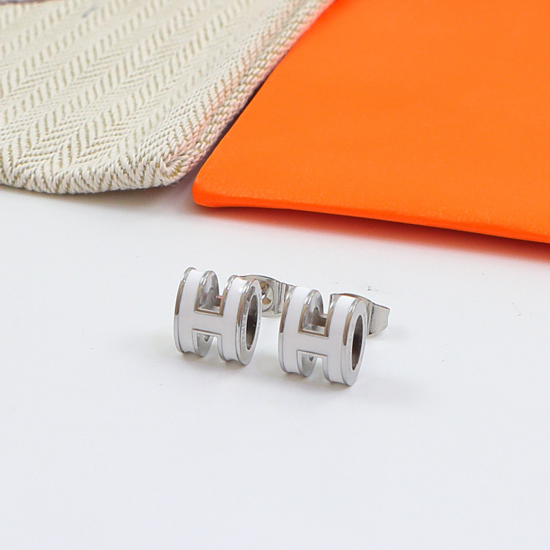HEM143 New arrive fashion black white color earring  for woman jewelry beautiful jewelry no with box