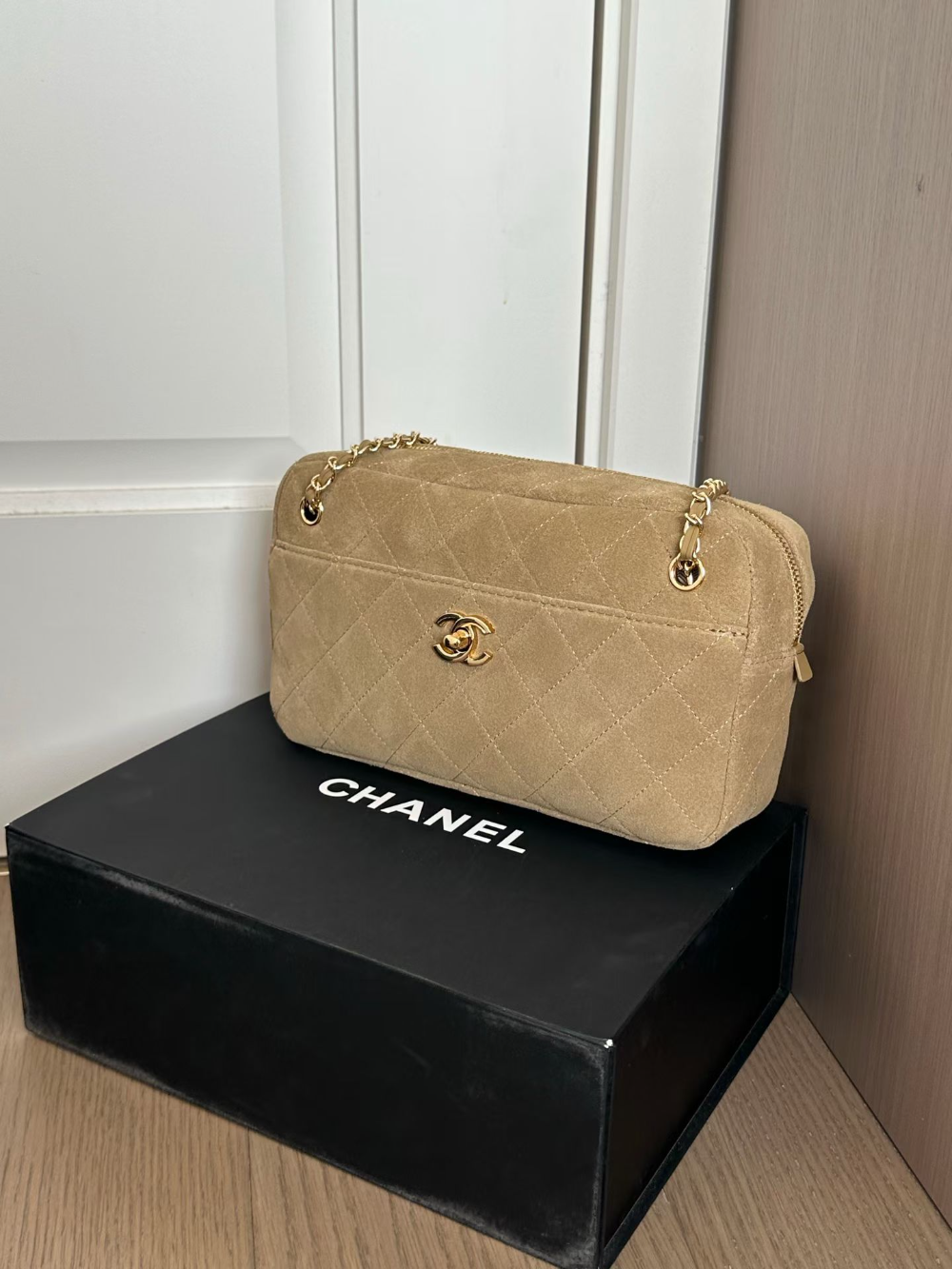 CEM491 New arrive fashion brown khaki bag for woman hands bag beautiful gift to choose gift  25*7*15cm