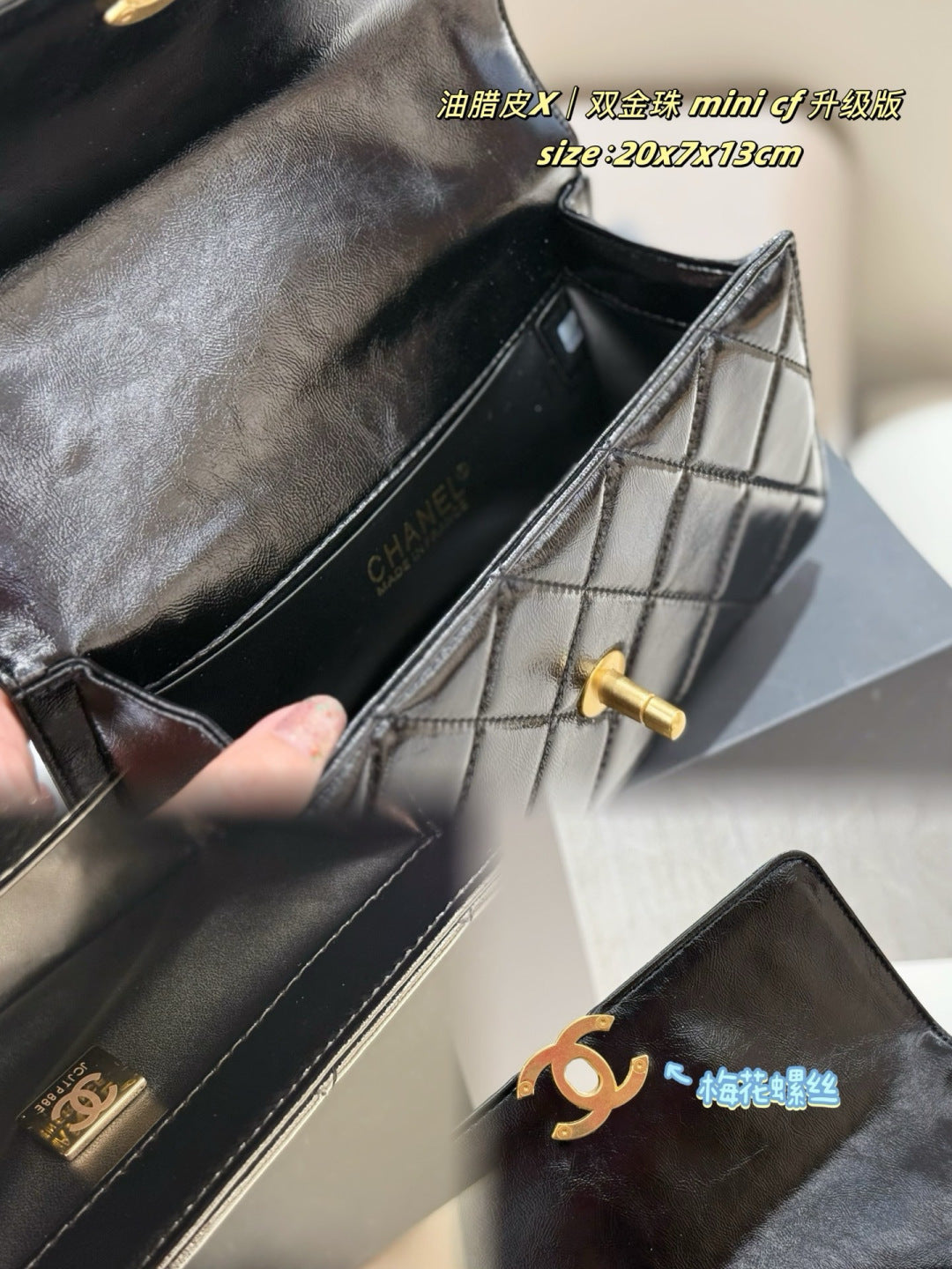 CEM242 New arrive fashion black white  red hand bag for woman beautiful gift to choose gift 20*3*17cm