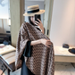 DEM380 new arrive  Hot sale grey brown color fashion beautiful  scarf  for woman gift  to choose