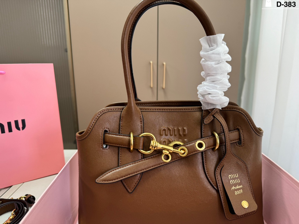 MIU07 New arrive fashion black brown coffee beige bag for woman hands bag beautiful gift to choose gift 30*21cm
