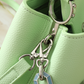 LEM513 New arrive fashion black white green deep-blue yellow bag for woman hands bag beautiful gift to choose gift 2 size