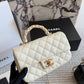 CEM248 designer shoulder bags classic flap patterned chain shoulder crossbody black white bag 20*12cm