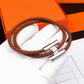 HEM115 New trendy open-style bracelet - metal letter wristband - women's couple accessory