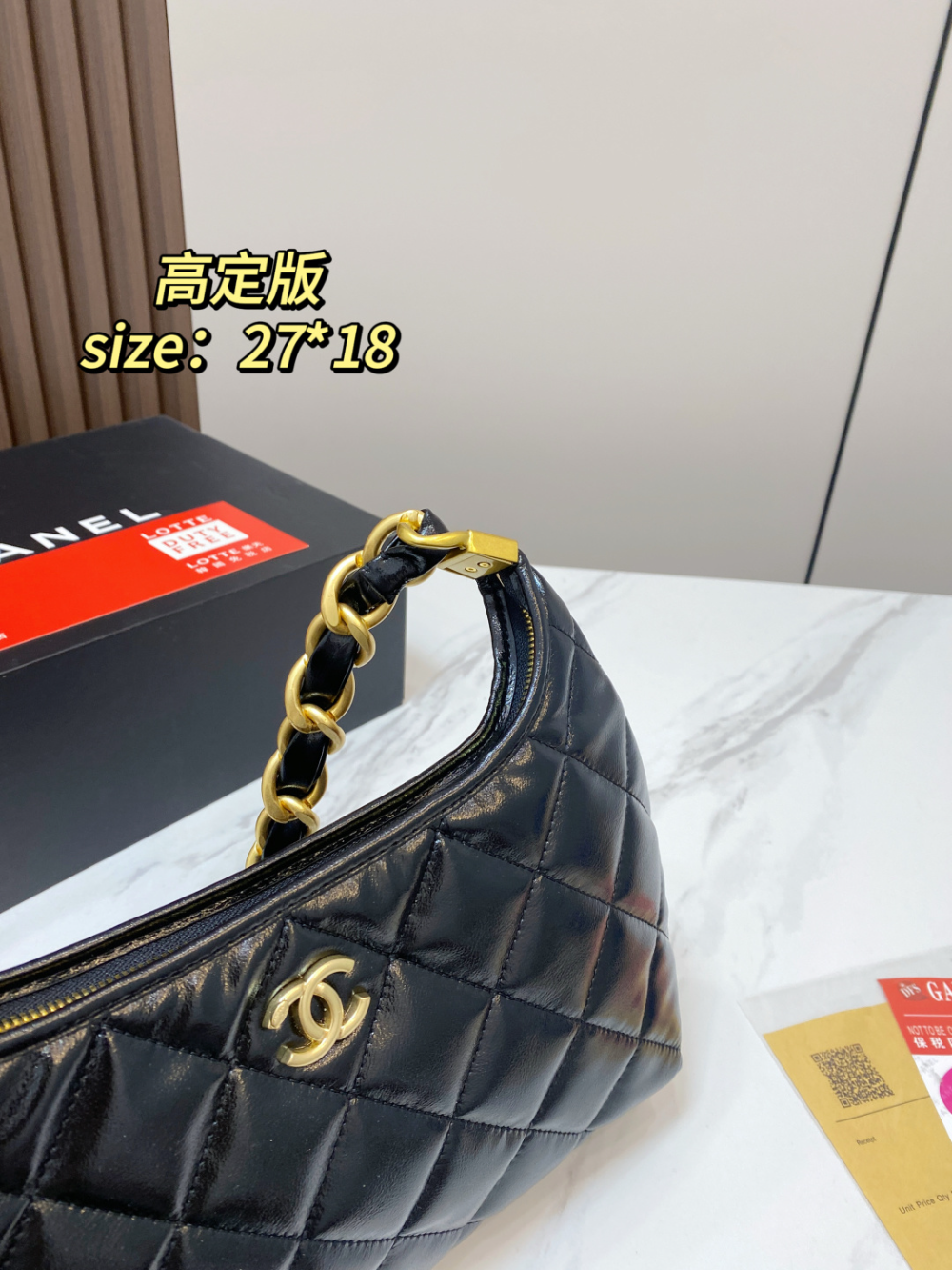 CEM390 New arrive fashion black white pink color bag for woman beautiful gift to choose size 27*18cm