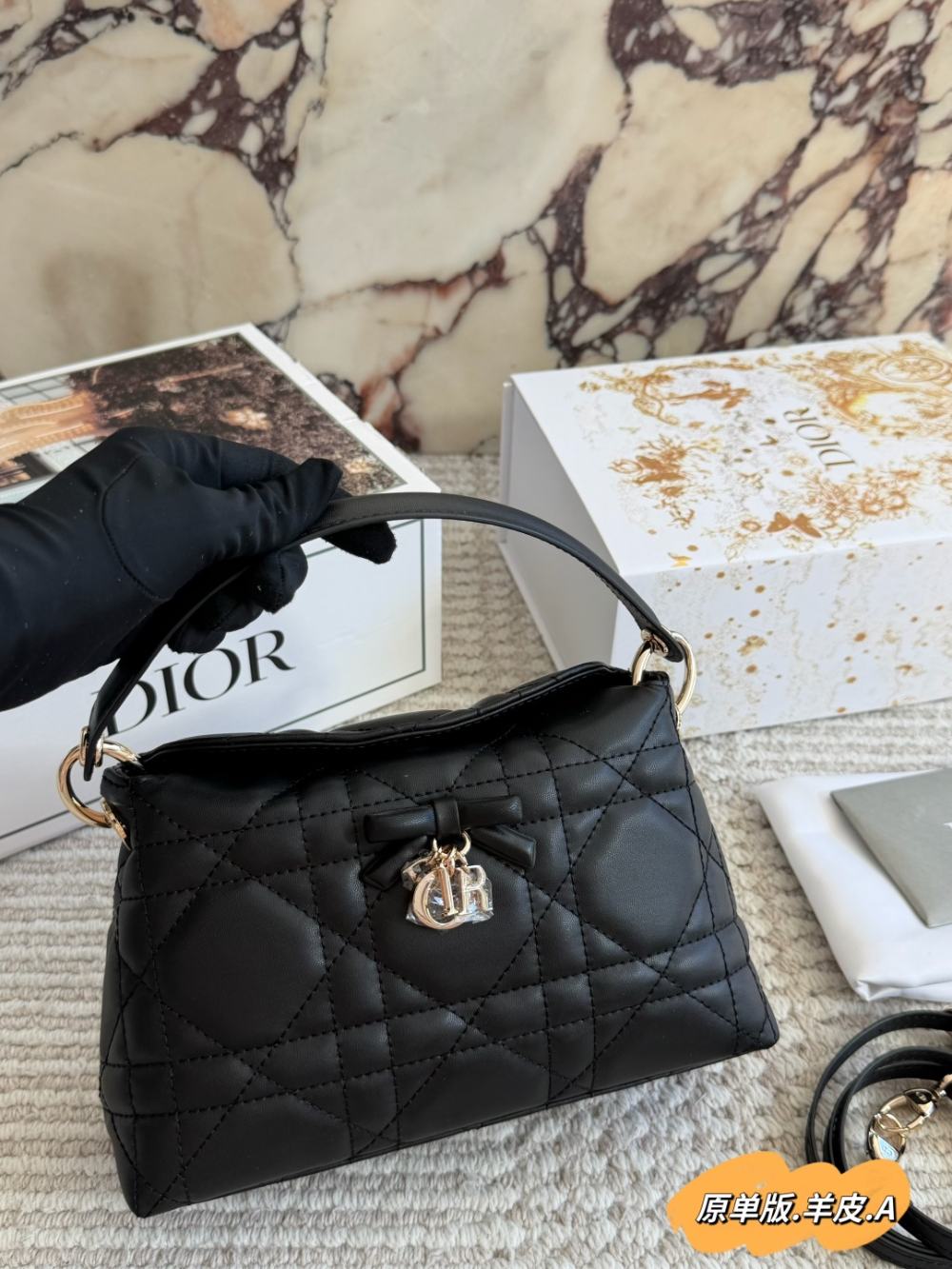 DEM387 New arrive fashion pink black white bag for woman hands bag beautiful gift to choose gift  23*14cm
