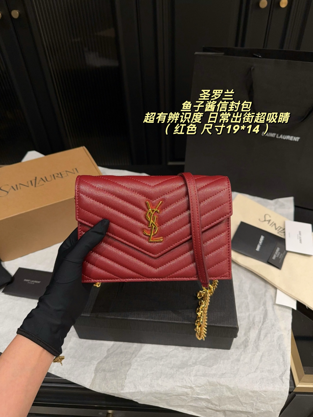 SEM11 New arrive fashion black bag for woman hands bag beautiful gift to choose gift 23*15cm