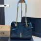 SEM16 New arrive fashion black white color bag for woman beautiful gift to choose gift size to choose 25*11*18cm