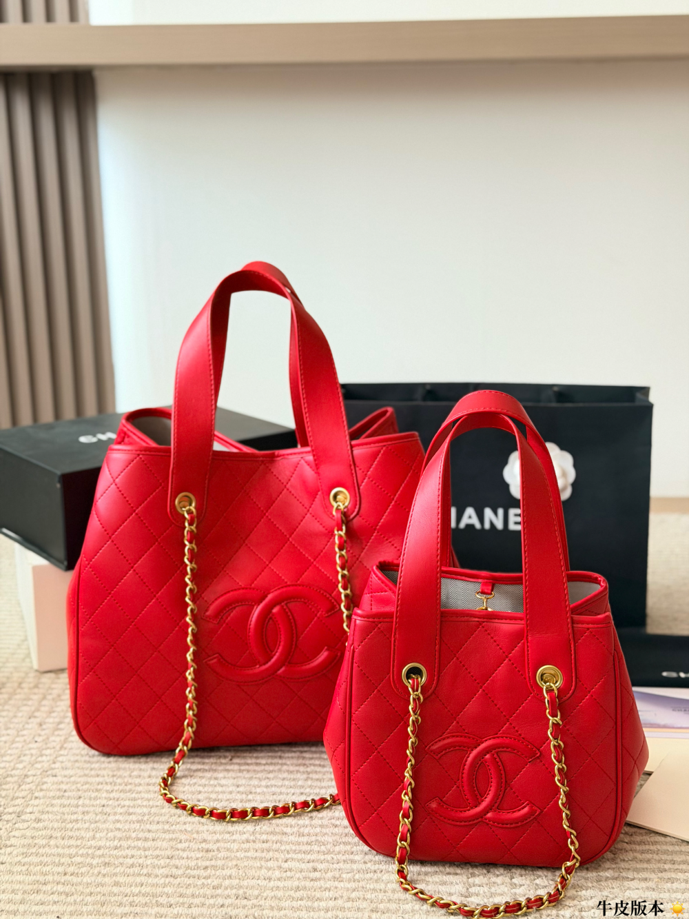 CEM395 New arrive fashion black white pink red caramel color bag for woman beautiful gift to choose 2 size