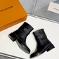 LEM498 Womens Ankle Boots 2026 Thick Bottom Platform Woman Shoes Zipper Fashion Female Luxury Designer Boot Casual Ladies MartinBoots combat Boots