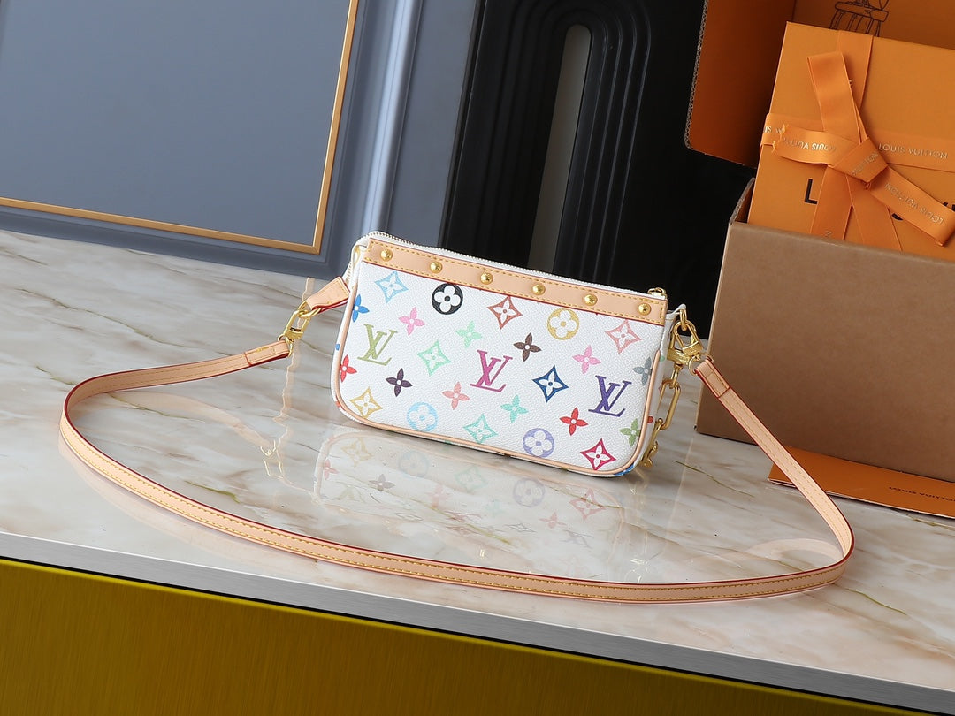 LEM248 Designer Bag Shoulder Bag Crossbody Bag Luxury Bag Purse Designer 2025 Texture Handbag Armpit New Mahjong Bag Temperament Fashion Clash Color Fashion Bag 22.0 x 13.0 x 4.0cm