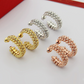 CREM232 New Classic Ring Brand Designer Titanium Steel Ring Gold Ring Women Mens Ring Love Promise Jewelry