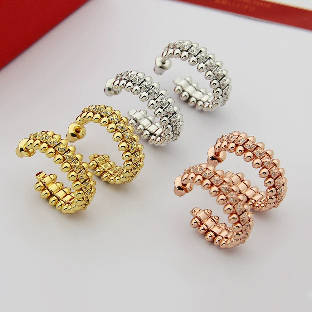 CREM232 New Classic Ring Brand Designer Titanium Steel Ring Gold Ring Women Mens Ring Love Promise Jewelry