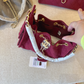 CEM504 New arrive fashion grey red green bag for woman hands bag beautiful gift to choose gift 2 size