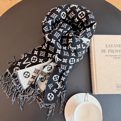 LEM527 new arrive  Hot sale black brown color fashion beautiful  scarf  for woman gift  to choose size 180*60cm