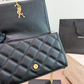 YLEM25 New arrive fashion black bag for woman hands bag beautiful gift to choose gift 22 cm