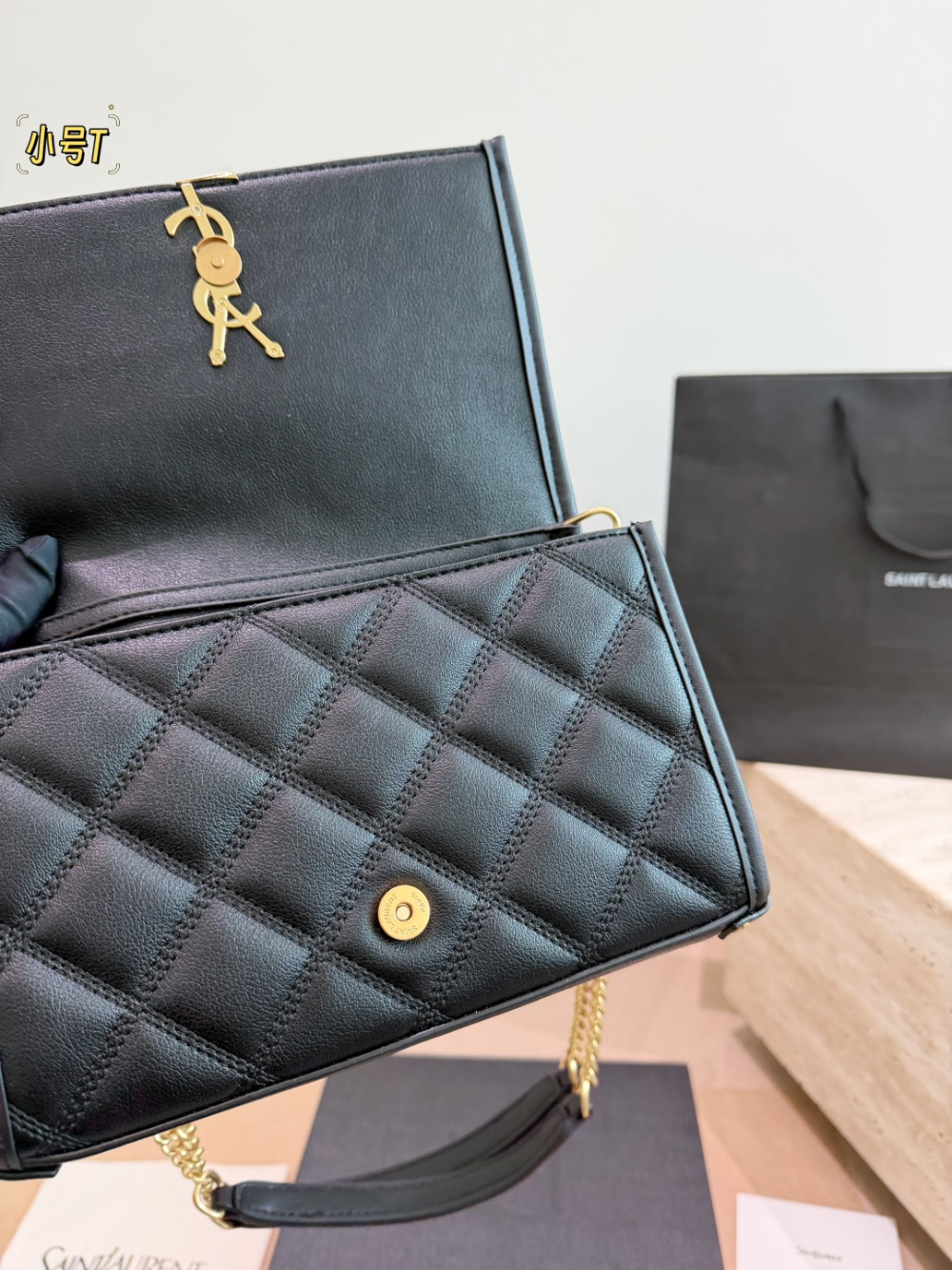 YLEM25 New arrive fashion black bag for woman hands bag beautiful gift to choose gift 22 cm